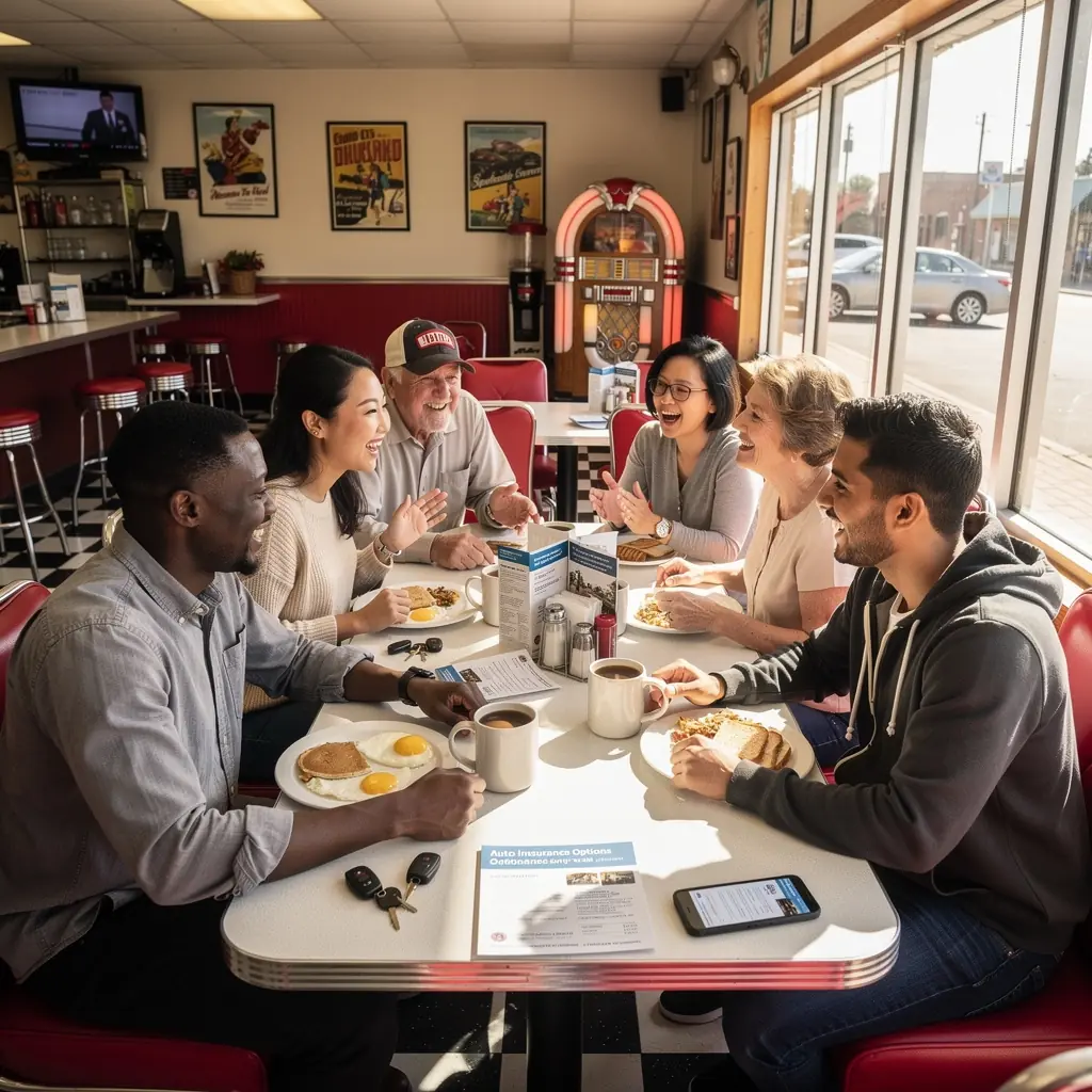 Картинка с компьютерным экраном, демонстрирующим онлайн-заявку на страхование автомобиля.